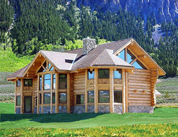  Cabins on Peco Log Homes   Log Home Builder